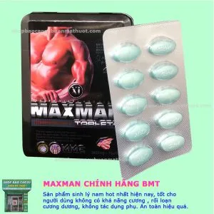 THUỐC CƯƠNG DƯƠNG MAXMAN CHÍNH HÃNG BMT