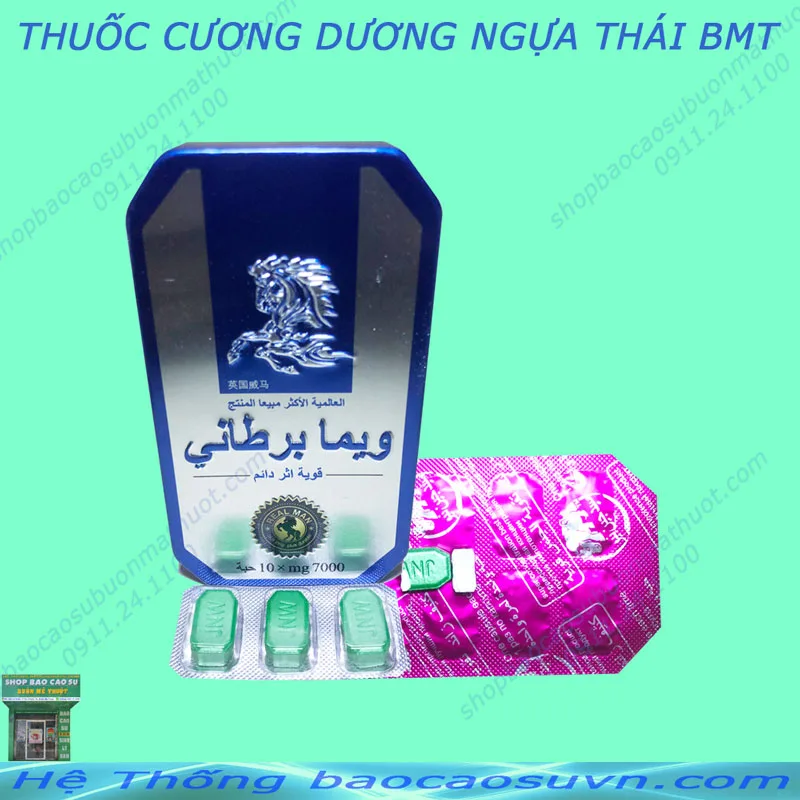 Ngựa Thái 7000mg Chính Hãng Tại Buôn Ma Thuột