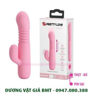 Dương vật giả Prettylove Leopold Thụt Rung Bú tại BMT ĐẮK