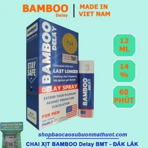 chai xịt chống xuất tinh sớm bamboo delay chính hãng tại shop bmt