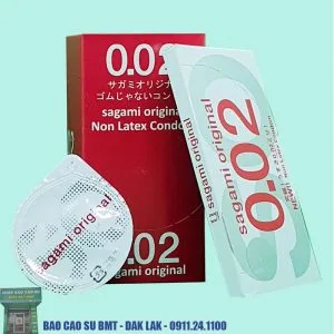 Bao cao su siêu mỏng sagami 0.02mm tại shop bao cao su buôn ma thuột