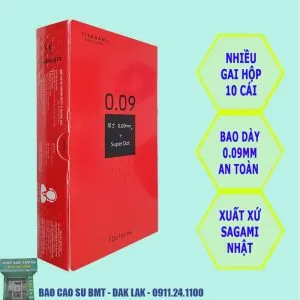 bao cao su siêu dày siêu gai, sagami chính hãng shop bmt - daklak