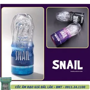 Cốc thủ dâm snail trong suốt tại BMT